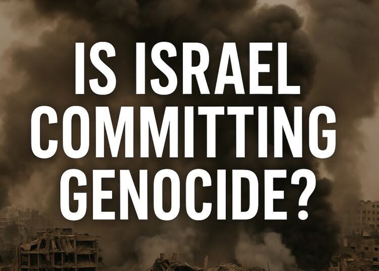 is israel commiting genocide